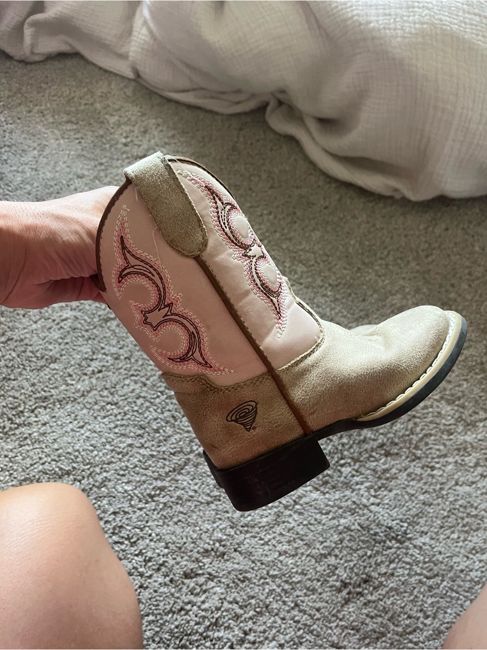 Twister Girls Western Cowboy Boots Toddler size 7
